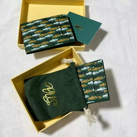 MCM Monogram Pattern Wallet with Dust Bag and Box