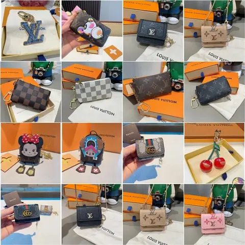 Louis Vuitton and Gucci Mini Bags Collection