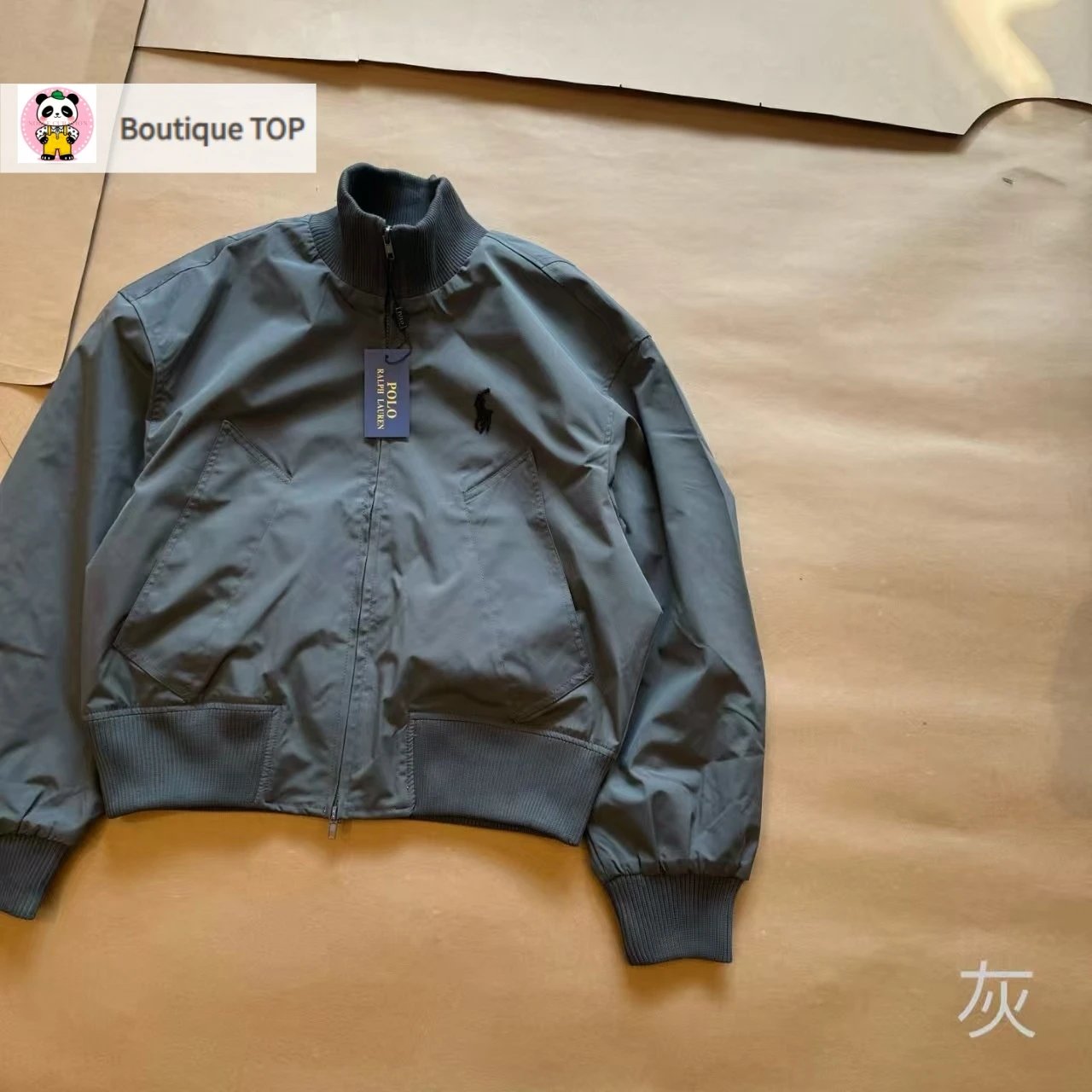 5-飞行员夹克灰色