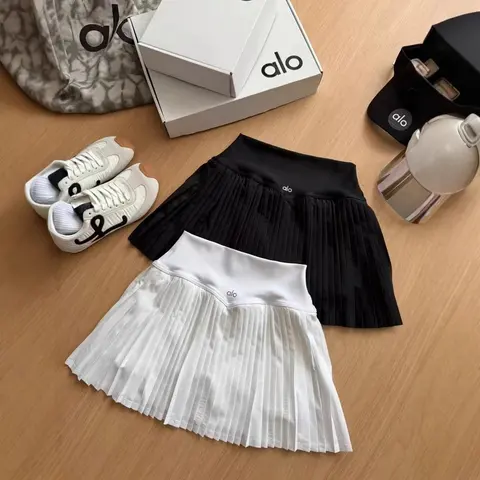 alo Yoga Pleated Skirt Set