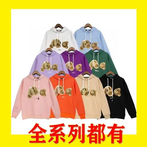 Bear Embroidered Hoodie Collection