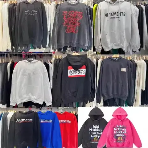 Vetements Hoodies Collection
