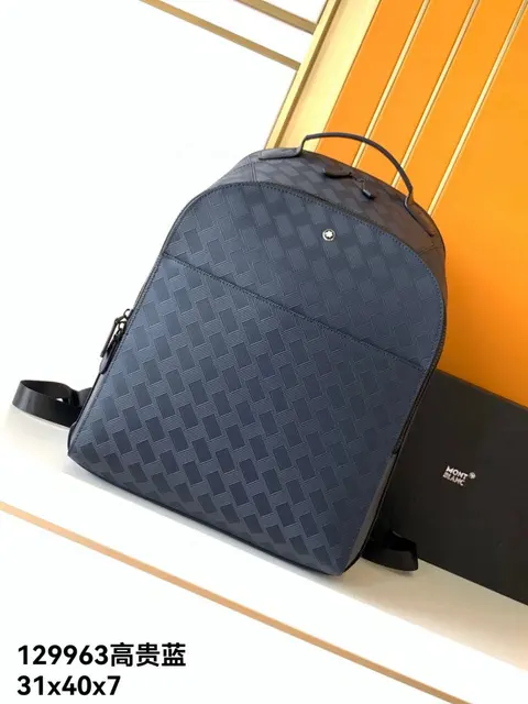 Montblanc Backpack in Noble Blue