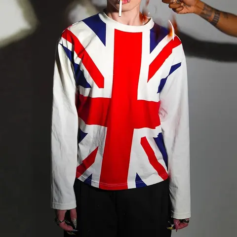 Union Jack Long Sleeve T-Shirt