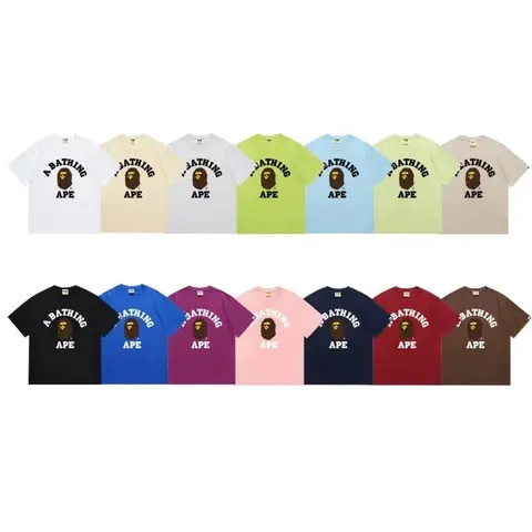 A Bathing Ape Classic Logo T-Shirts Collection