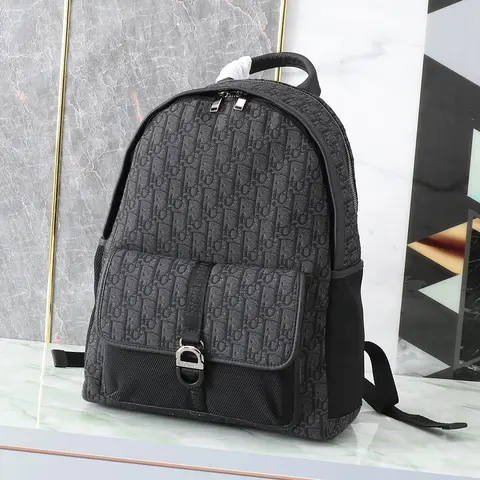 Dior Oblique Print Backpack