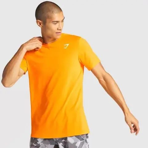 Gymshark Orange Performance T-Shirt