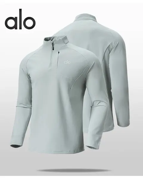 alo Half-Zip Performance Long Sleeve