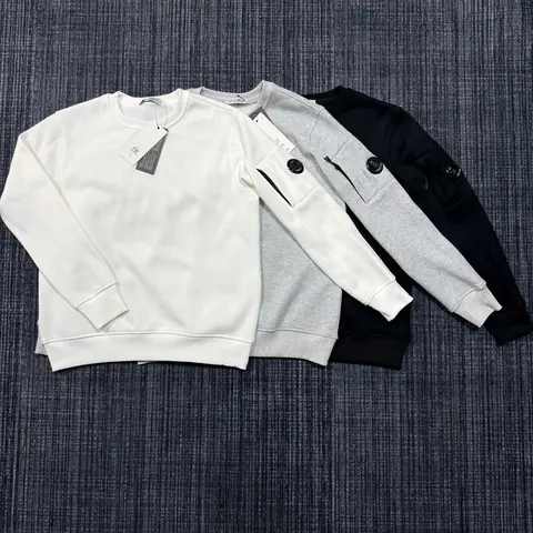 CP Company Sweatshirts - White, Grey, Black