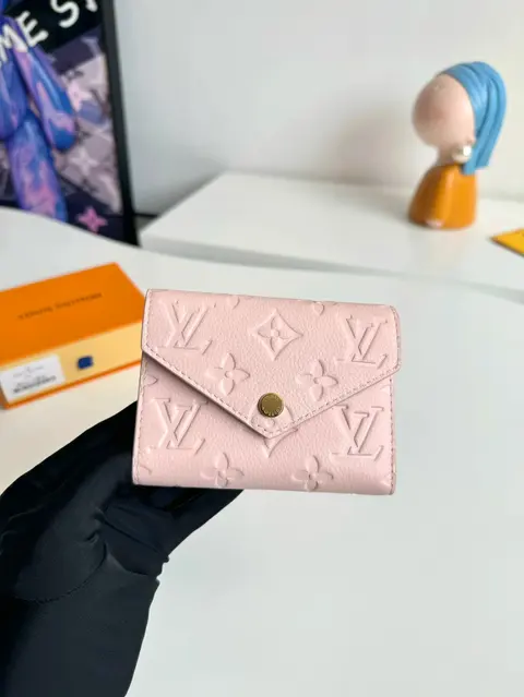Louis Vuitton Pink Monogram Canvas Wallet