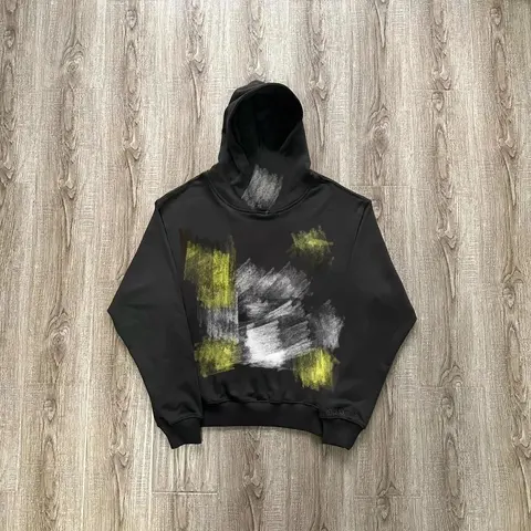 Klu Game Abstract Print Hoodie