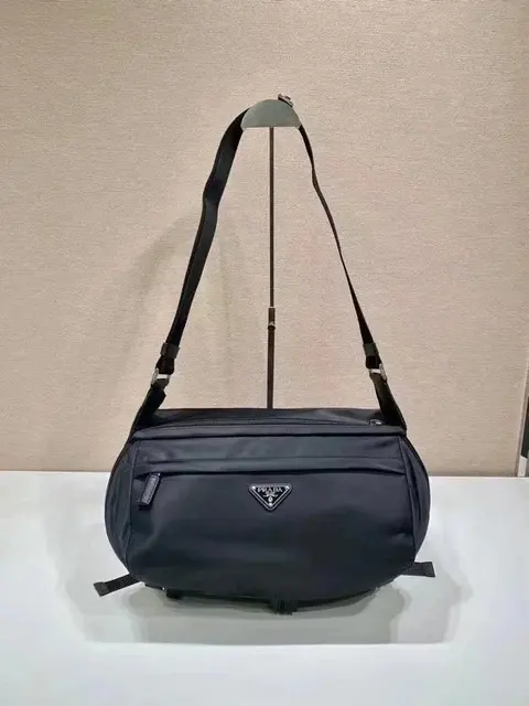 Prada Black Nylon Crossbody Bag