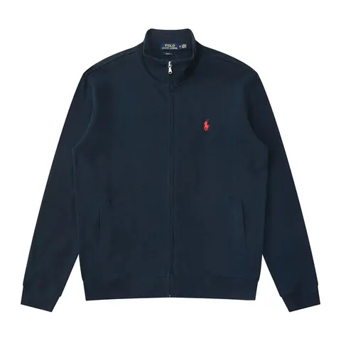 Polo Ralph Lauren Navy Full-Zip Sweater Jacket