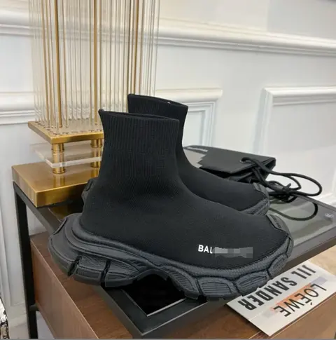 Balenciaga Black Sock Sneakers