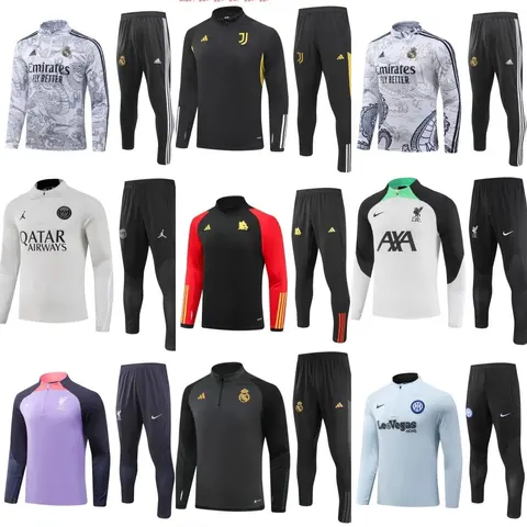 Premier League & UEFA Club Training Kits Collection