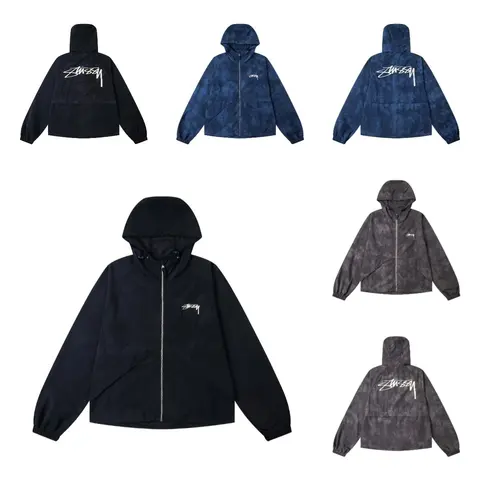 Stussy Hooded Windbreaker Jacket Collection