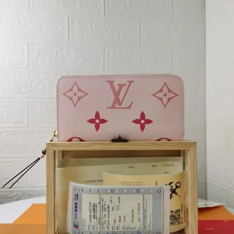 Louis Vuitton Pink Monogram Wallet
