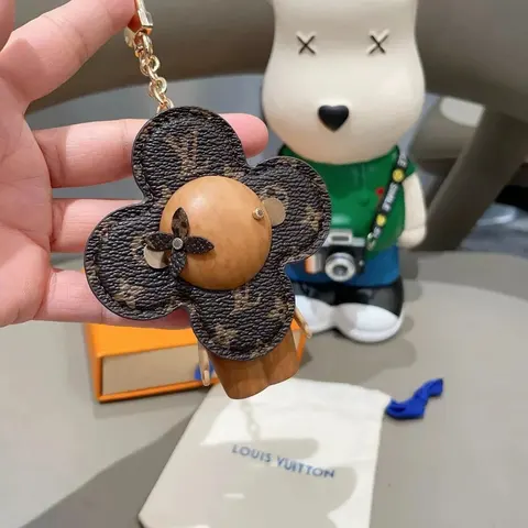 Louis Vuitton Monogram Flower Keychain