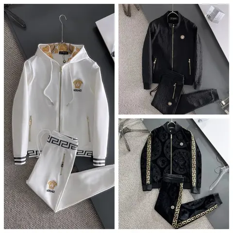 Versace Hoodie and Sweatpants Set