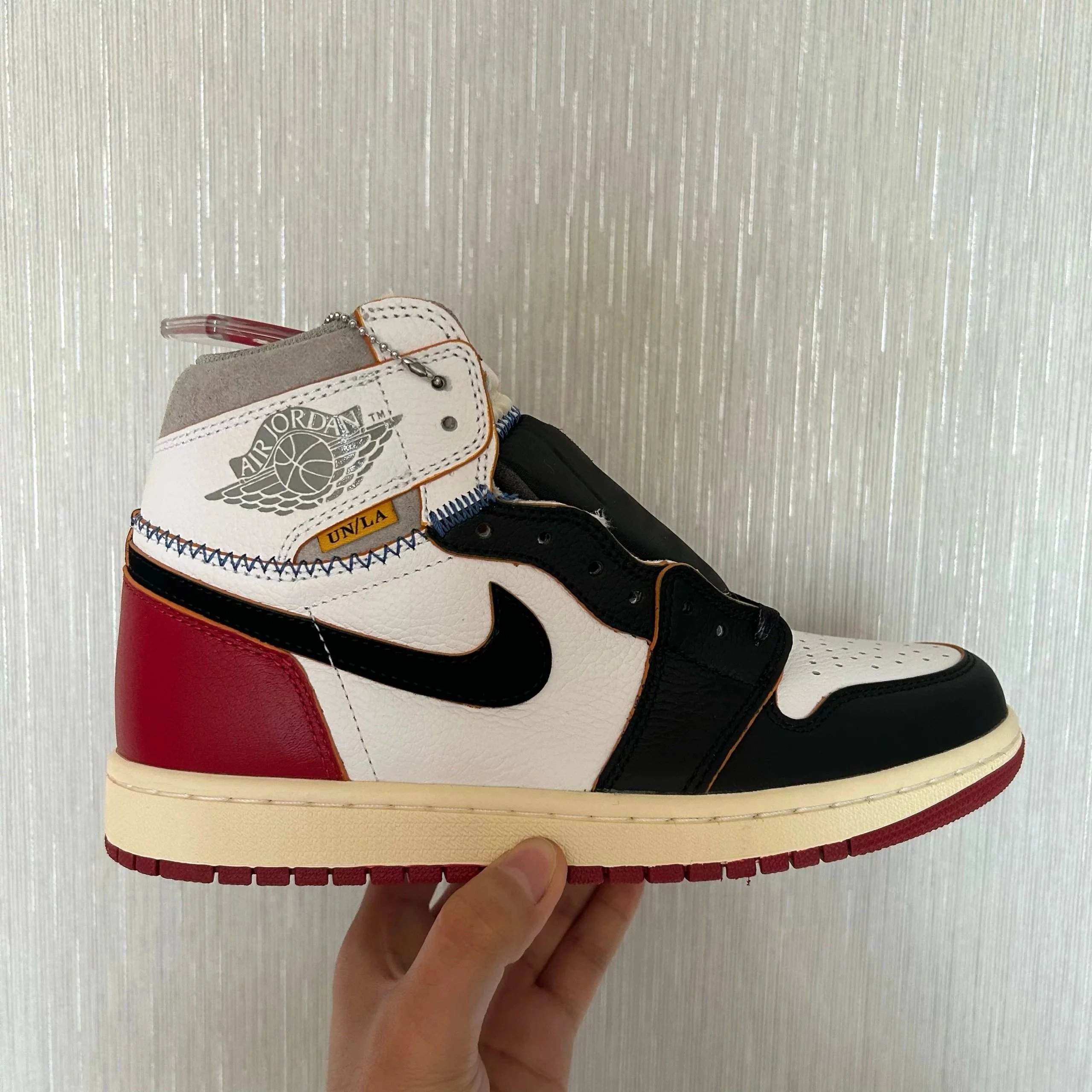 Aj1 UN拼接黑脚趾
