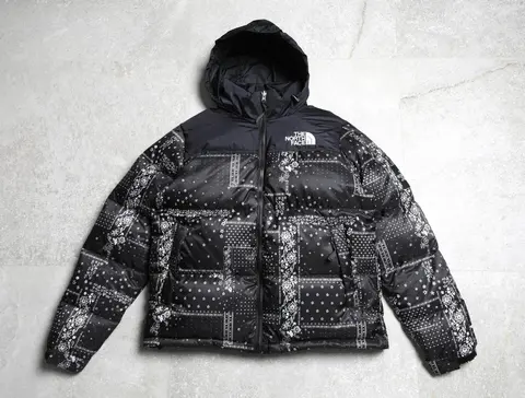 The North Face Bandana Print Puffer Jacket