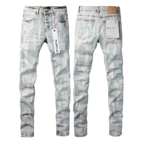 Purple Brand Tie-Dye Washed Denim Jeans