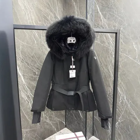 Canada Goose Women's Black Parka with Fur Hood