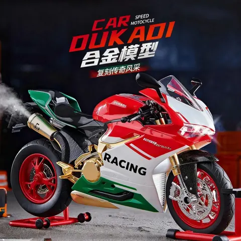 Dukadi 1299 Racing Alloy Motorcycle Model