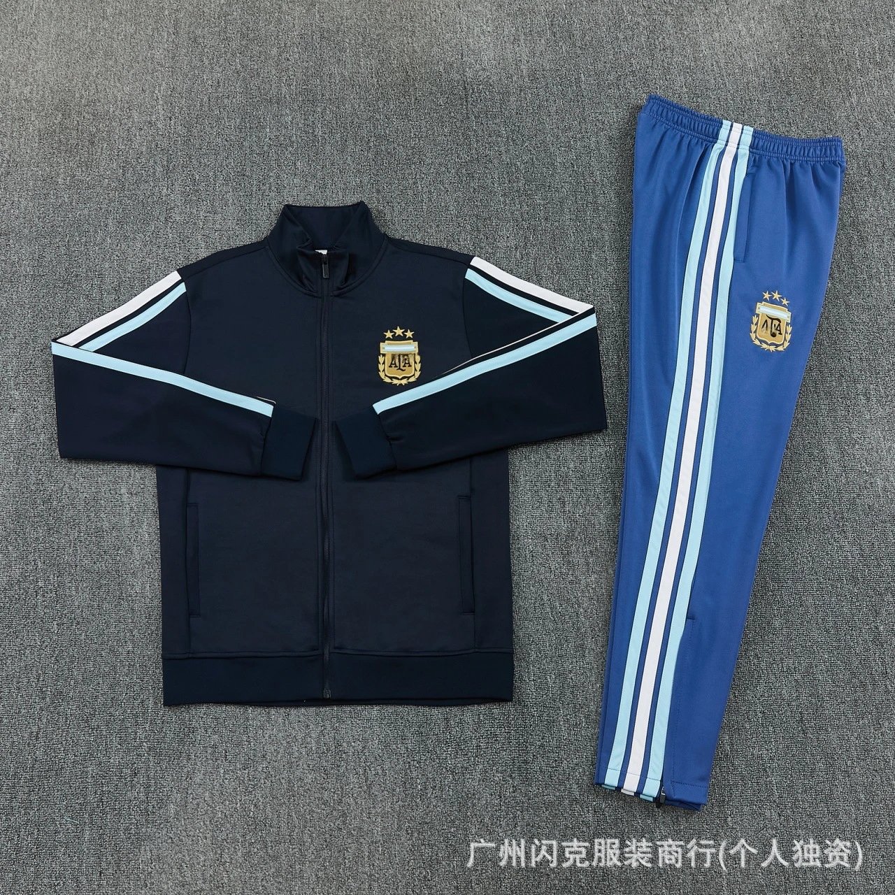 26阿根廷01宝蓝套装