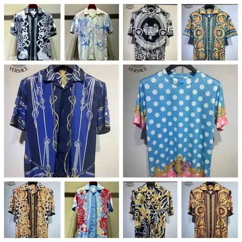 Versace Collection Short Sleeve Shirts
