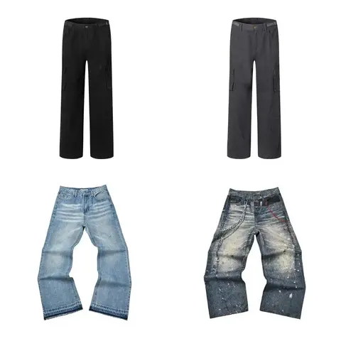 Men's Cargo Pants and Denim Jeans Collection