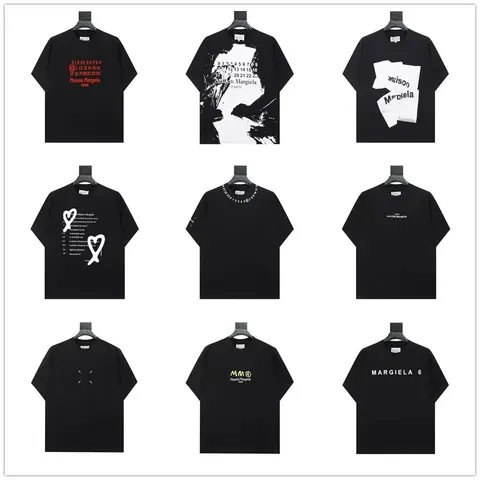Maison Margiela Black T-Shirt Collection