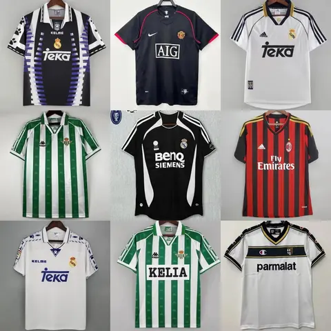 Vintage Football Club Jersey Collection