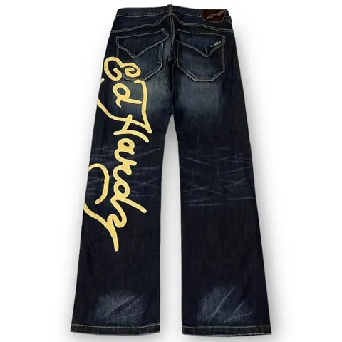 Ed Hardy Signature Denim Jeans