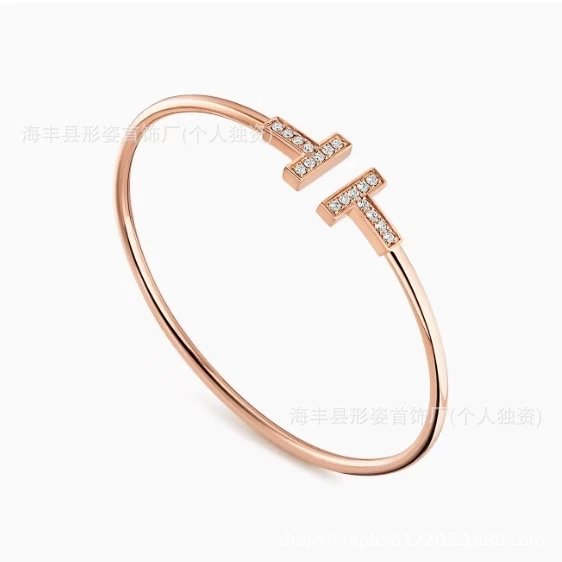 玫瑰金 满钻