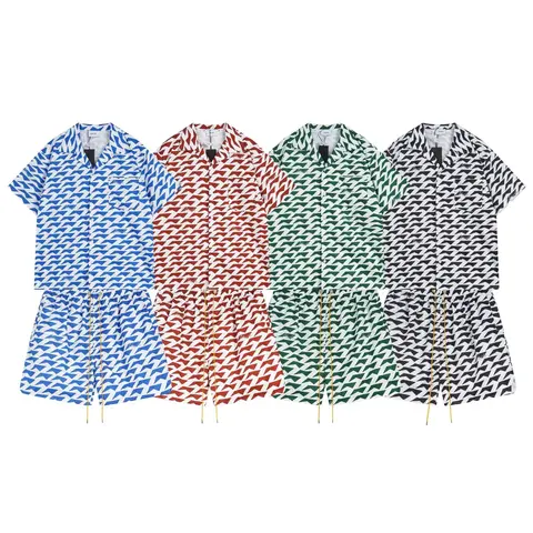 Marni Printed Short Sleeve Shirt and Shorts Set