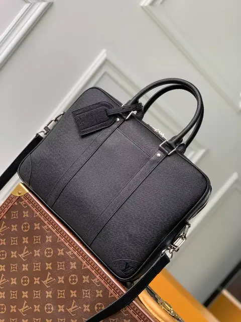 Louis Vuitton Black Tote Bag
