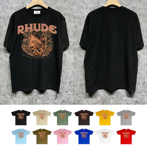 RHUDE Tropical Logo T-Shirt