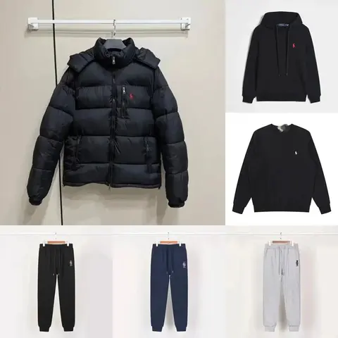 Polo Ralph Lauren Winter Collection - Puffer Jacket, Hoodie, Sweater, and Joggers