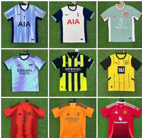 Premier League & European Football Club Jersey Collection