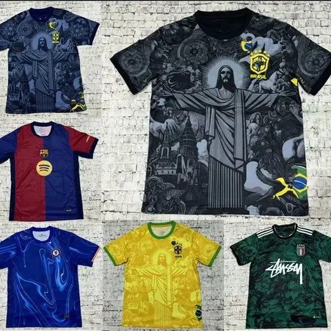 Stussy x Brazil Football Jersey Collection