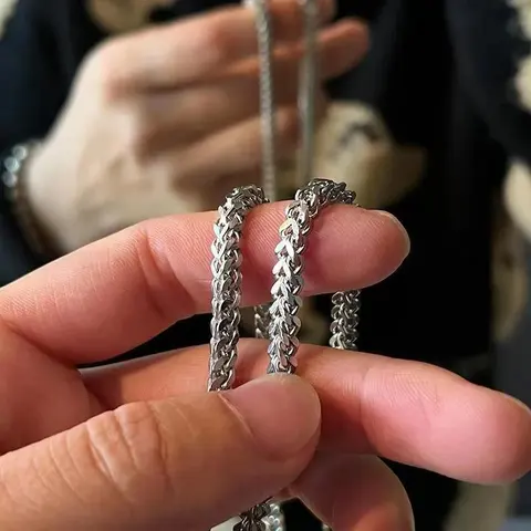 Sterling Silver Chain Necklace