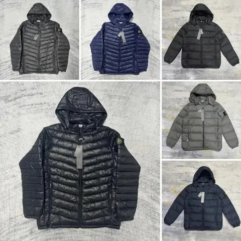 Stone Island Hooded Puffer Jacket Collection