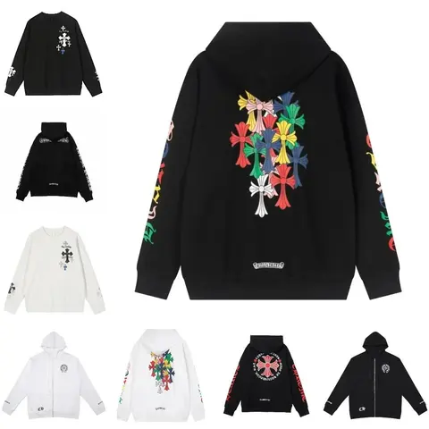 Chickeeduck Cross Embroidered Hoodie Collection