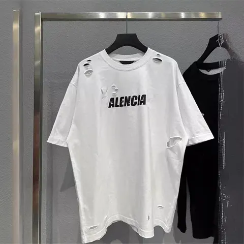 Alencia Distressed Oversized T-Shirt