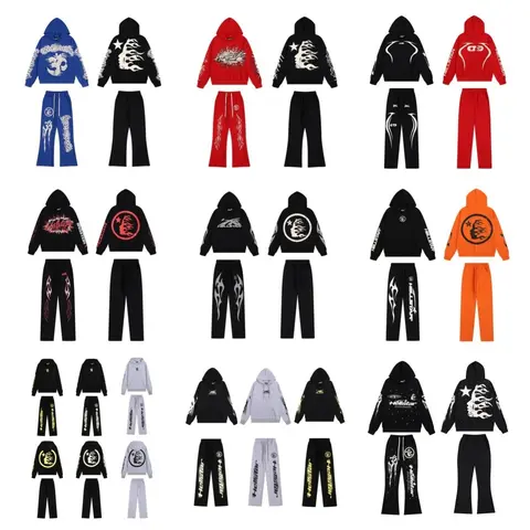 Hellstar Hoodie and Pants Sets Collection