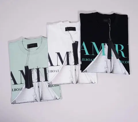 AMIRI Sailboat Record T-Shirt Collection
