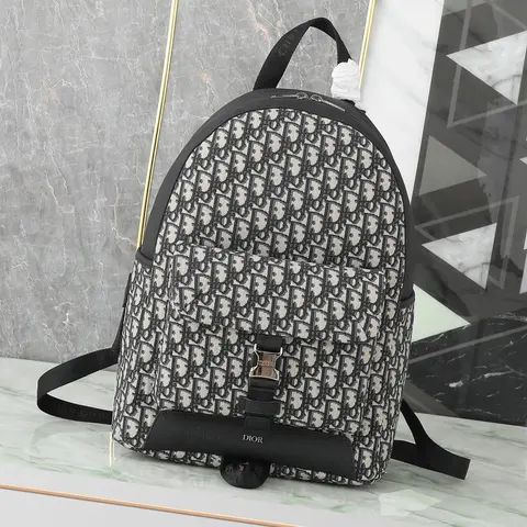Dior Oblique Print Backpack