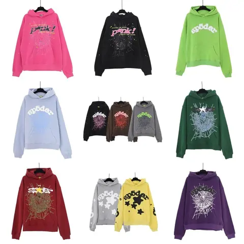 Spider Web Graphic Hoodies Collection