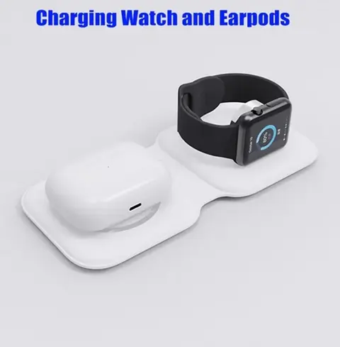Wireless Charging Pad for Watch and Earpods
